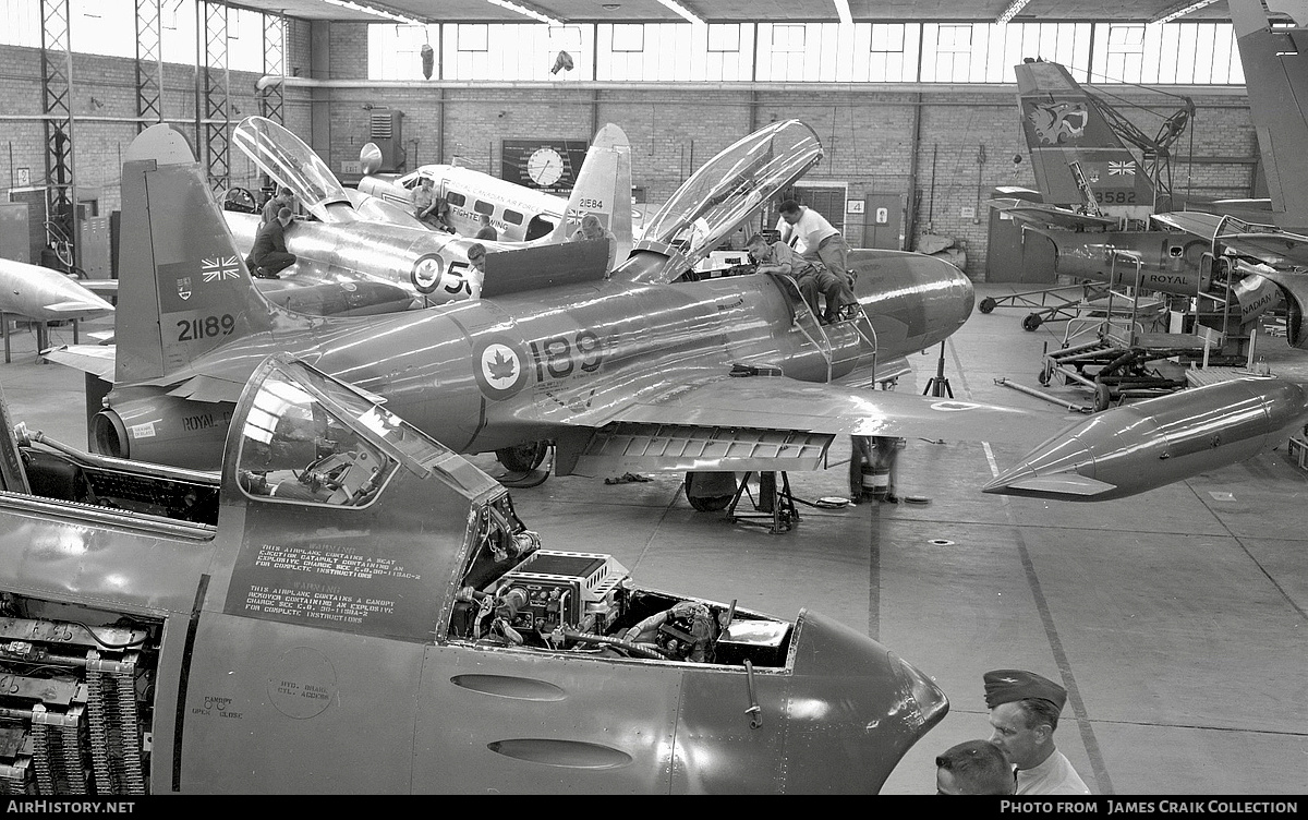 Aircraft Photo of 21189 | Canadair CT-133 Silver Star 3 | Canada - Air Force | AirHistory.net #771732