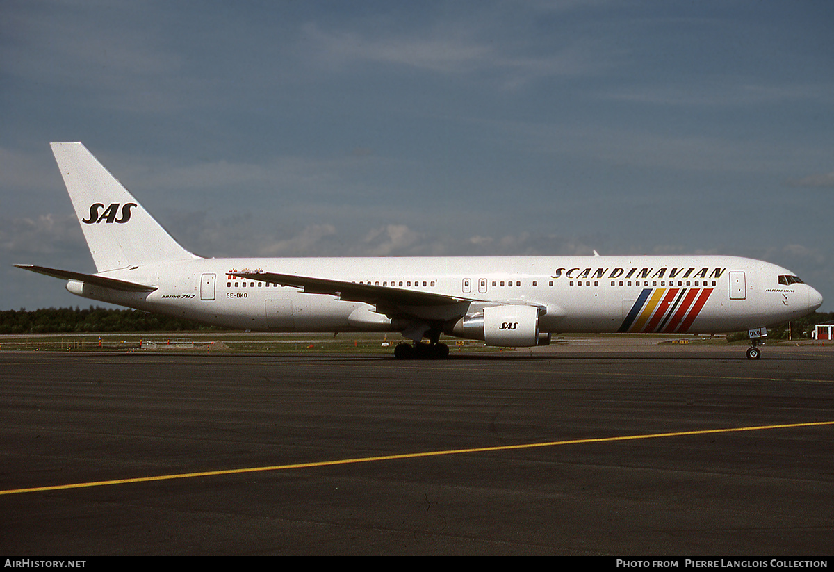 Aircraft Photo of SE-DKO | Boeing 767-383/ER | Scandinavian Airlines - SAS | AirHistory.net #771749