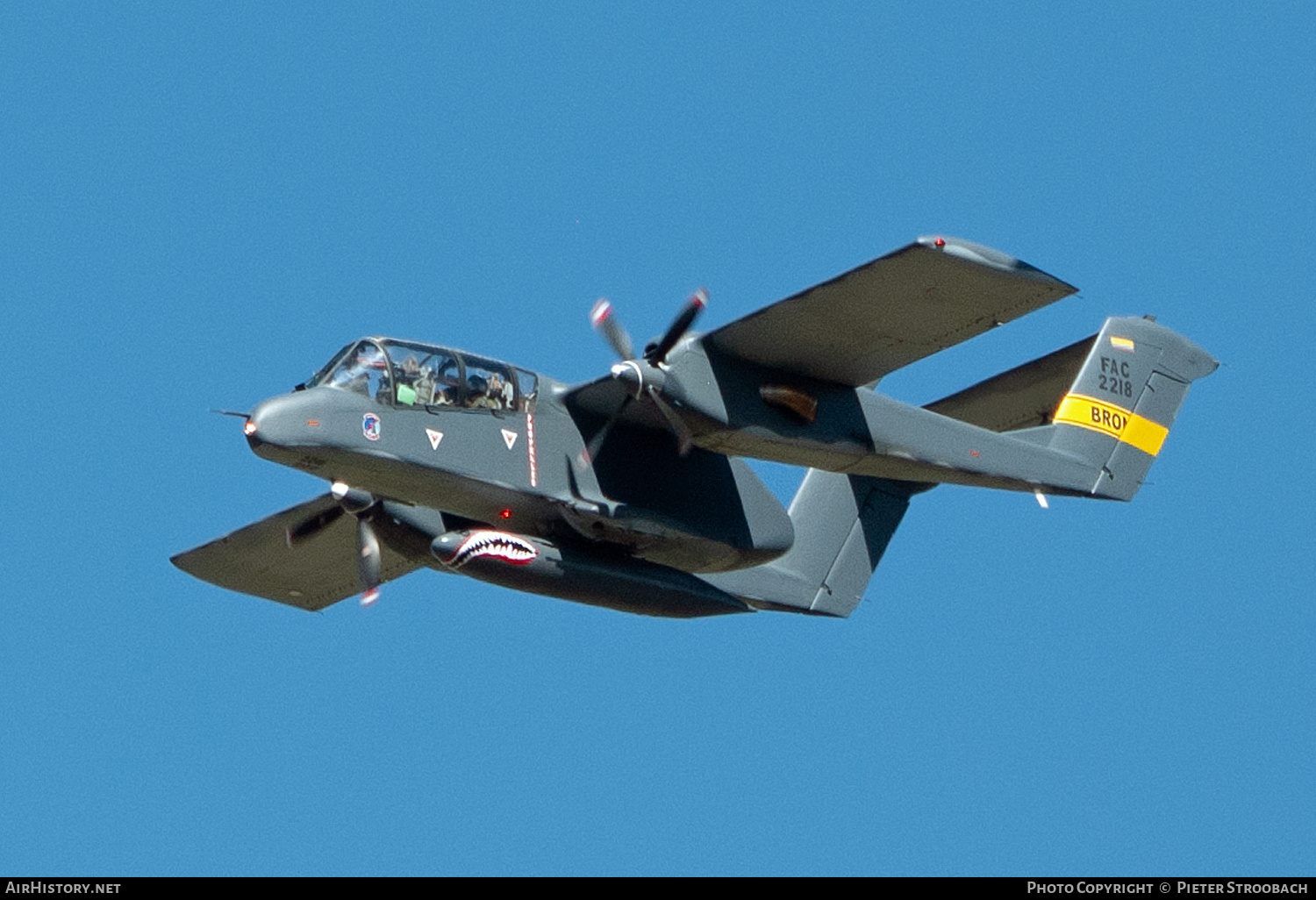 Aircraft Photo of FAC2218 | North American Rockwell OV-10A Bronco | Colombia - Air Force | AirHistory.net #771770
