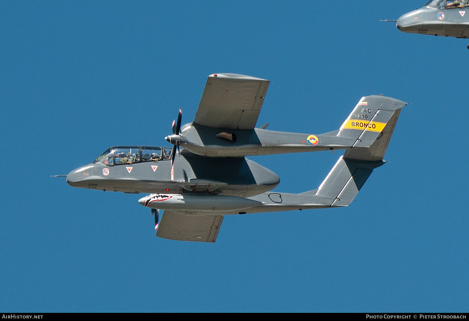Aircraft Photo of FAC2210 | North American Rockwell OV-10A Bronco | Colombia - Air Force | AirHistory.net #771777