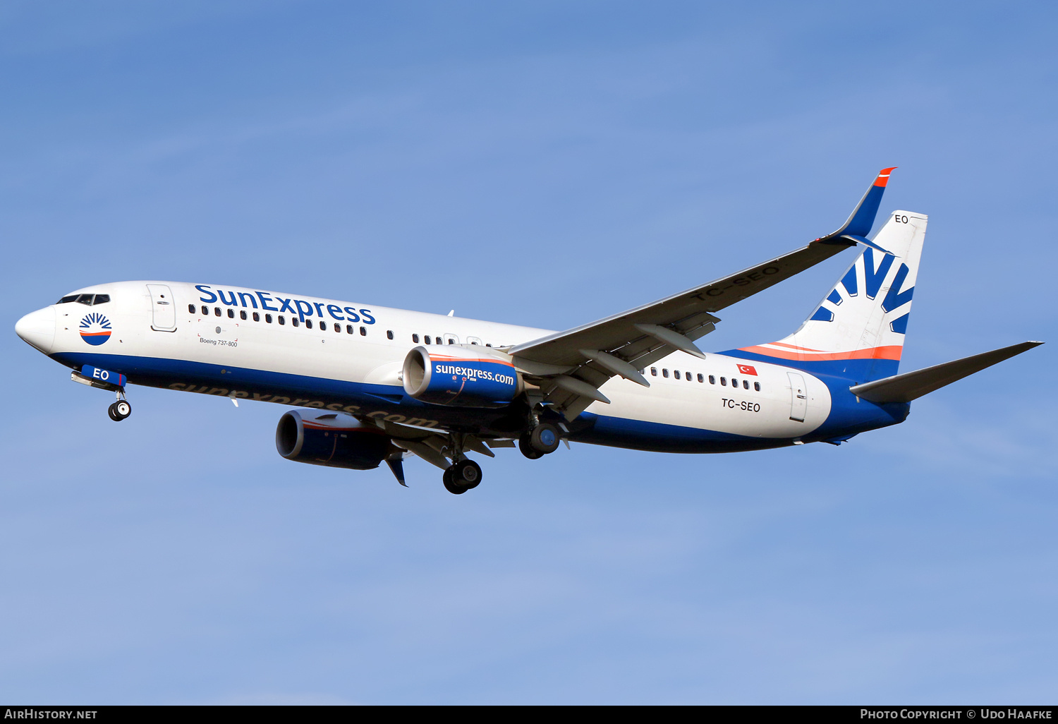 Aircraft Photo of TC-SEO | Boeing 737-8HC | SunExpress | AirHistory.net #771780