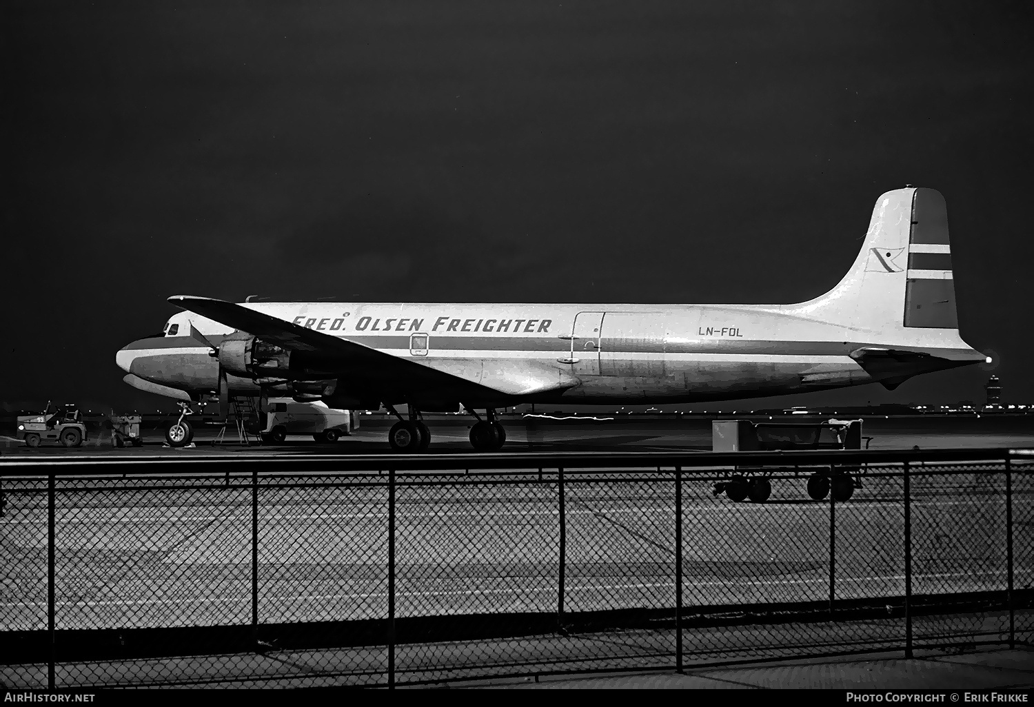 Aircraft Photo of LN-FOL | Douglas DC-6A | Fred. Olsen Freighter | AirHistory.net #771784
