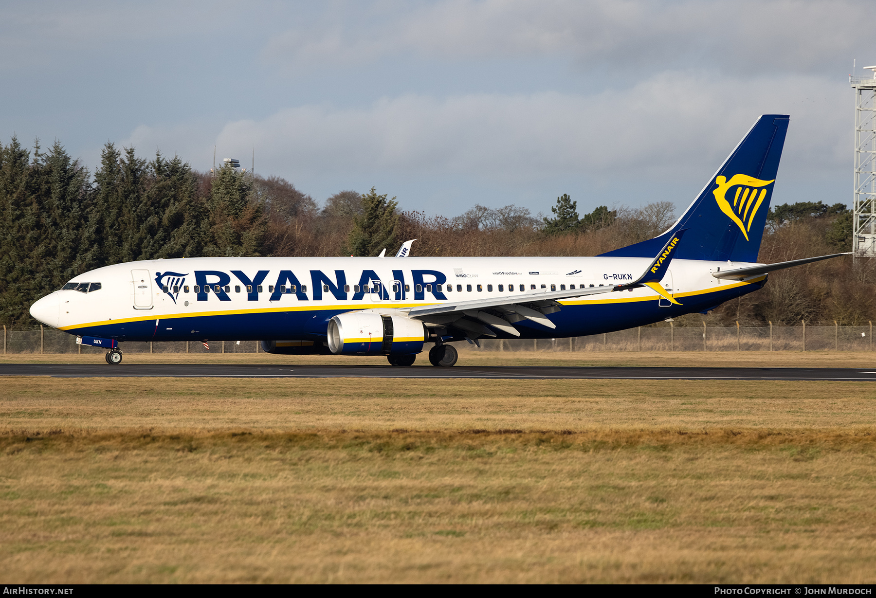 Aircraft Photo of G-RUKN | Boeing 737-8AS | Ryanair | AirHistory.net #771786
