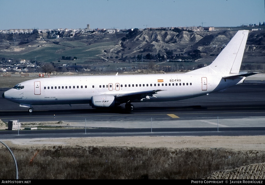Aircraft Photo of EC-FXQ | Boeing 737-4Q8 | AirHistory.net #771806