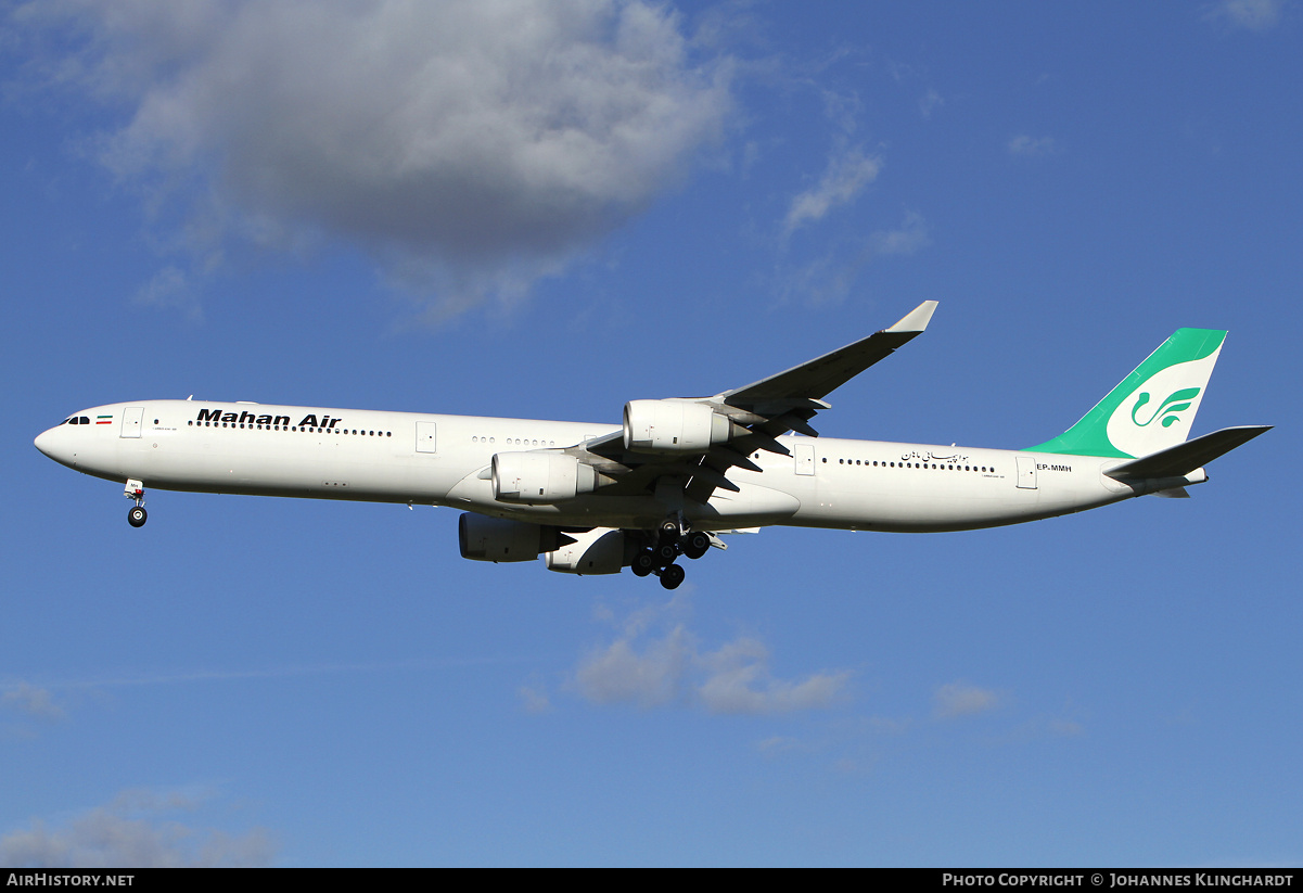 Aircraft Photo of EP-MMH | Airbus A340-642 | Mahan Air | AirHistory.net #771821