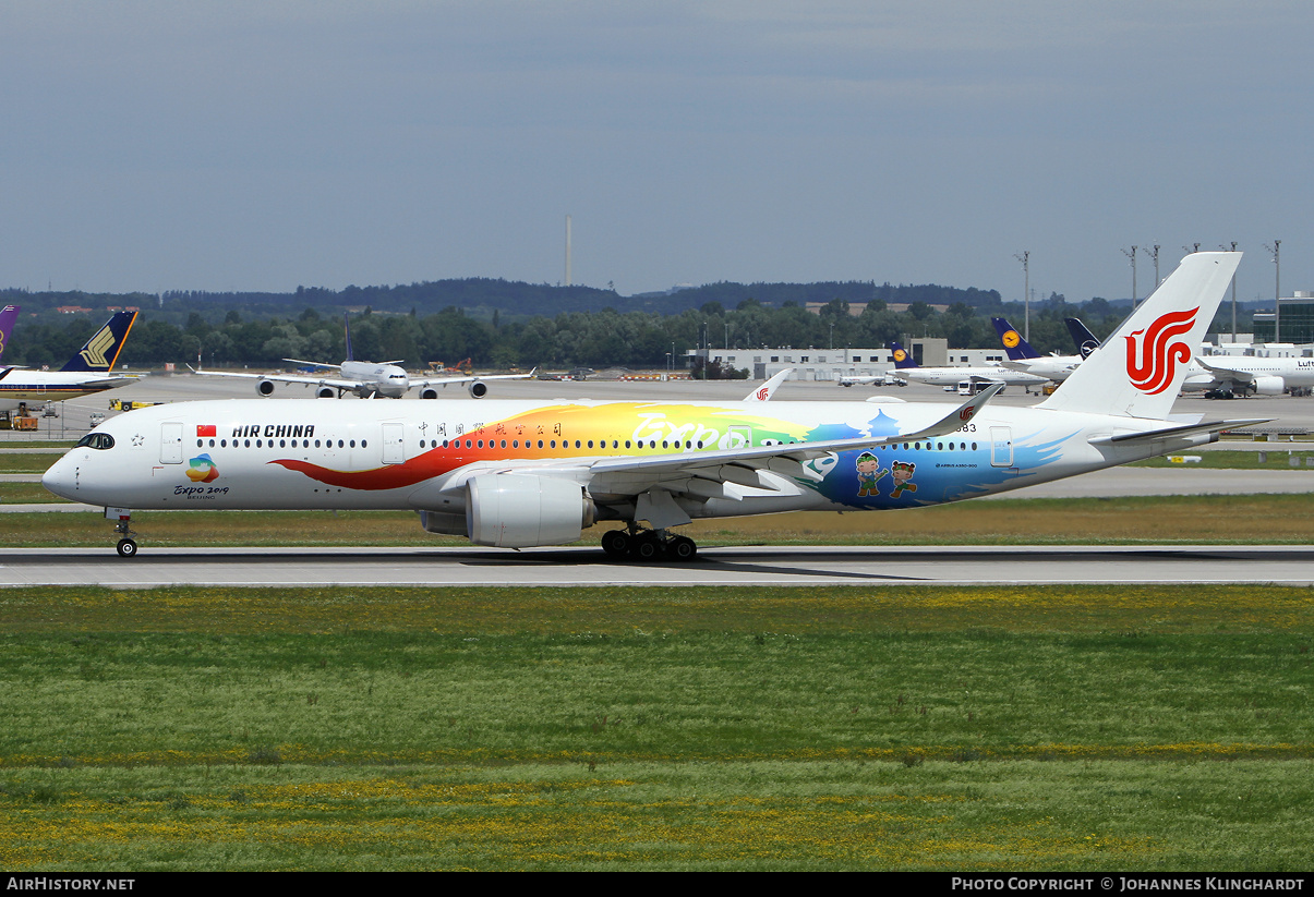 Aircraft Photo of B-1083 | Airbus A350-941 | Air China | AirHistory.net #771834