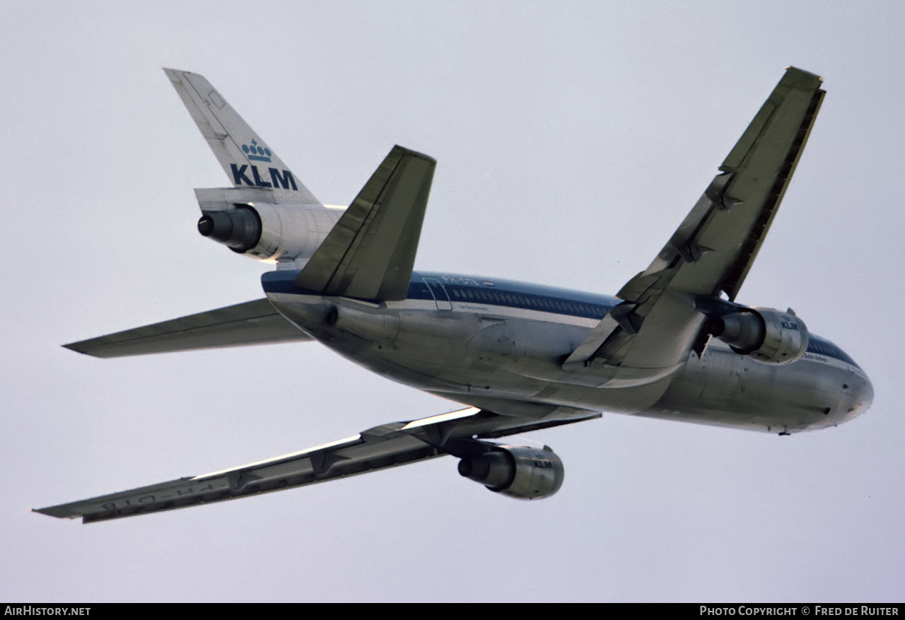 Aircraft Photo of PH-DTB | McDonnell Douglas DC-10-30 | KLM - Royal Dutch Airlines | AirHistory.net #771835