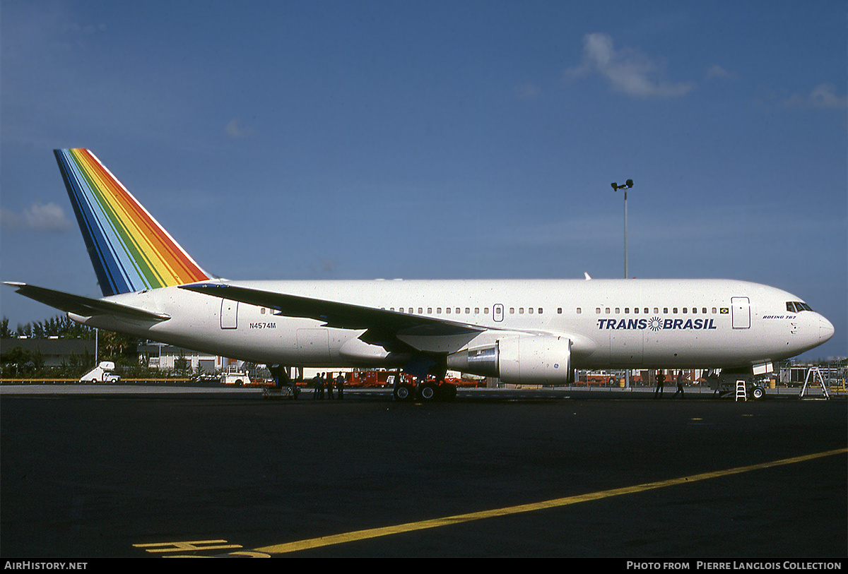 Aircraft Photo of N4574M | Boeing 767-2Q4 | TransBrasil | AirHistory.net #771844