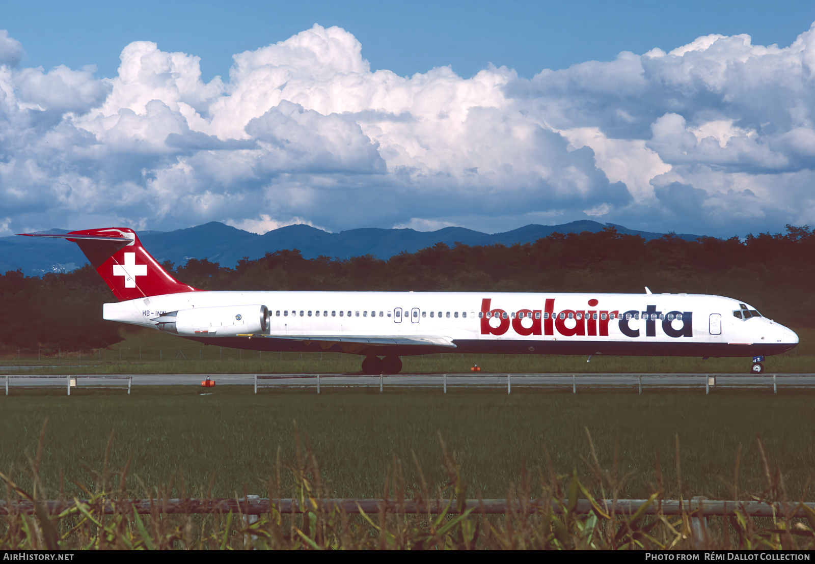 Aircraft Photo of HB-INW | McDonnell Douglas MD-82 (DC-9-82) | BalairCTA | AirHistory.net #771872