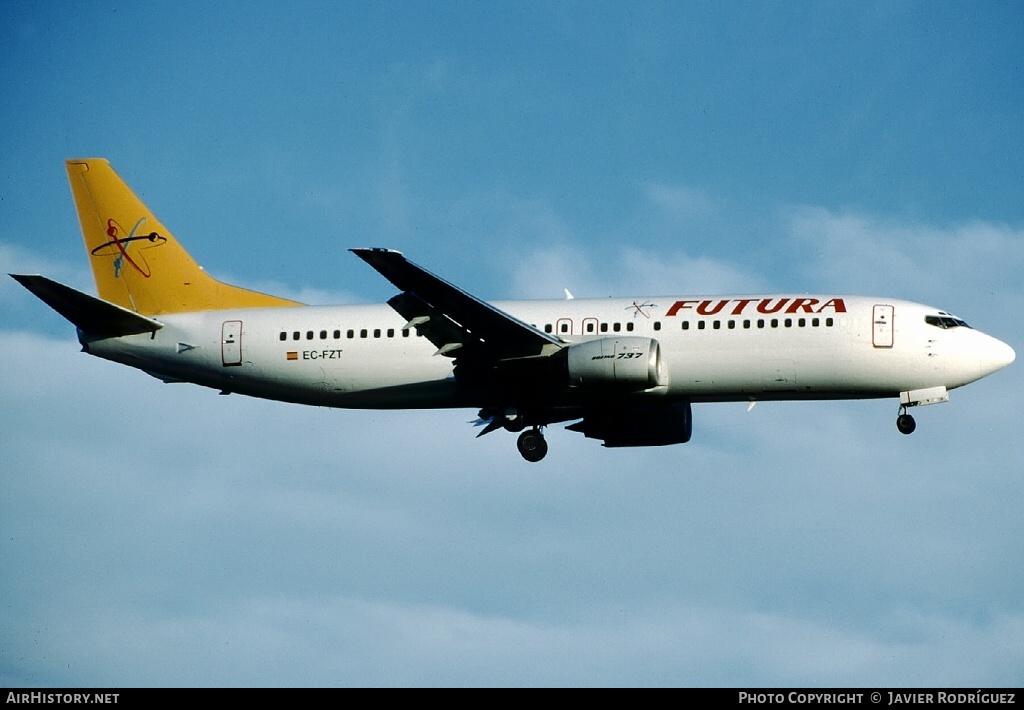 Aircraft Photo of EC-FZT | Boeing 737-4Y0 | Futura International Airways | AirHistory.net #771873