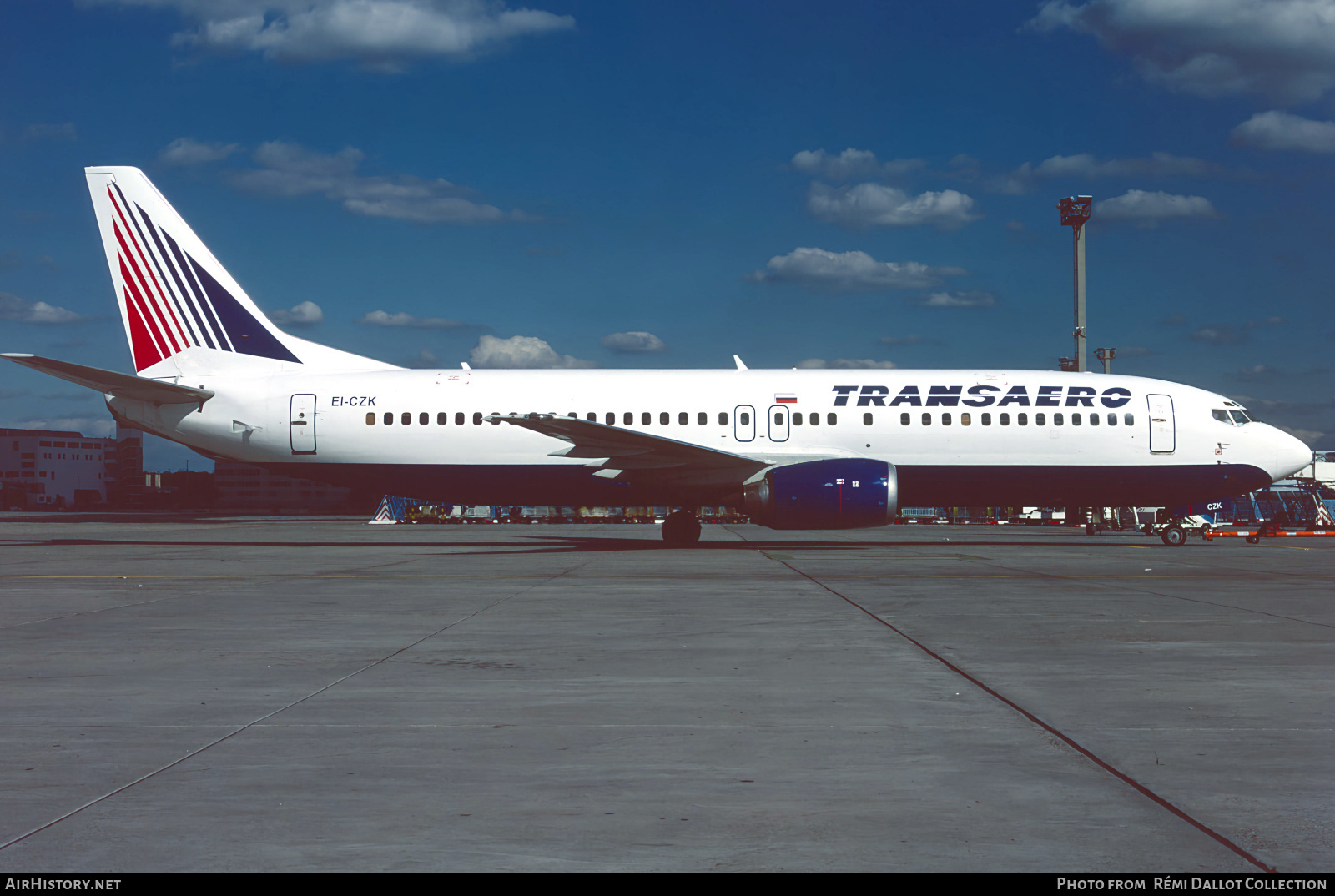 Aircraft Photo of EI-CZK | Boeing 737-4Y0 | Transaero Airlines | AirHistory.net #771882