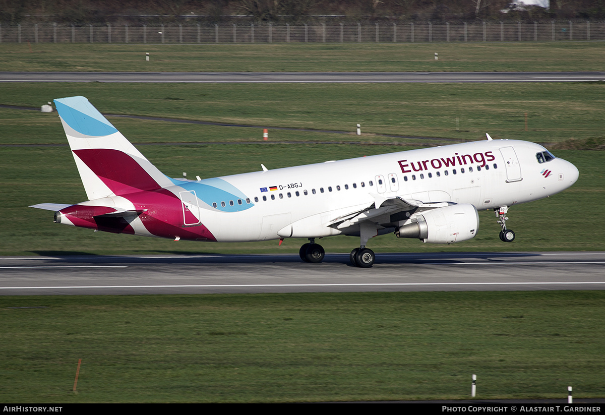 Aircraft Photo of D-ABGJ | Airbus A319-112 | Eurowings | AirHistory.net #771893