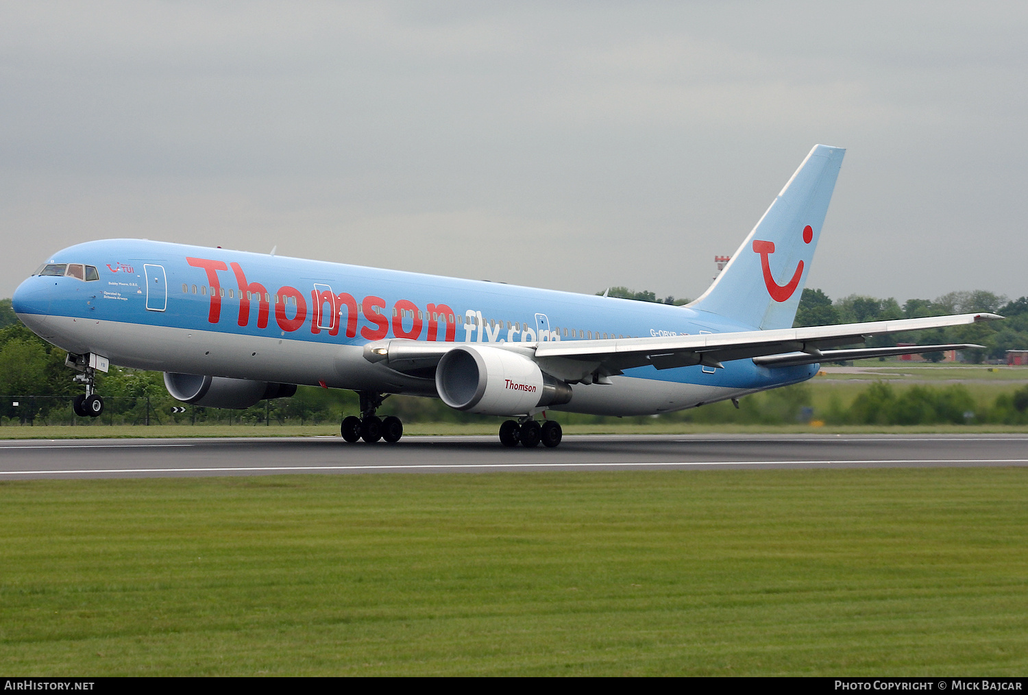 Aircraft Photo of G-OBYB | Boeing 767-304/ER | Thomsonfly | AirHistory.net #771911