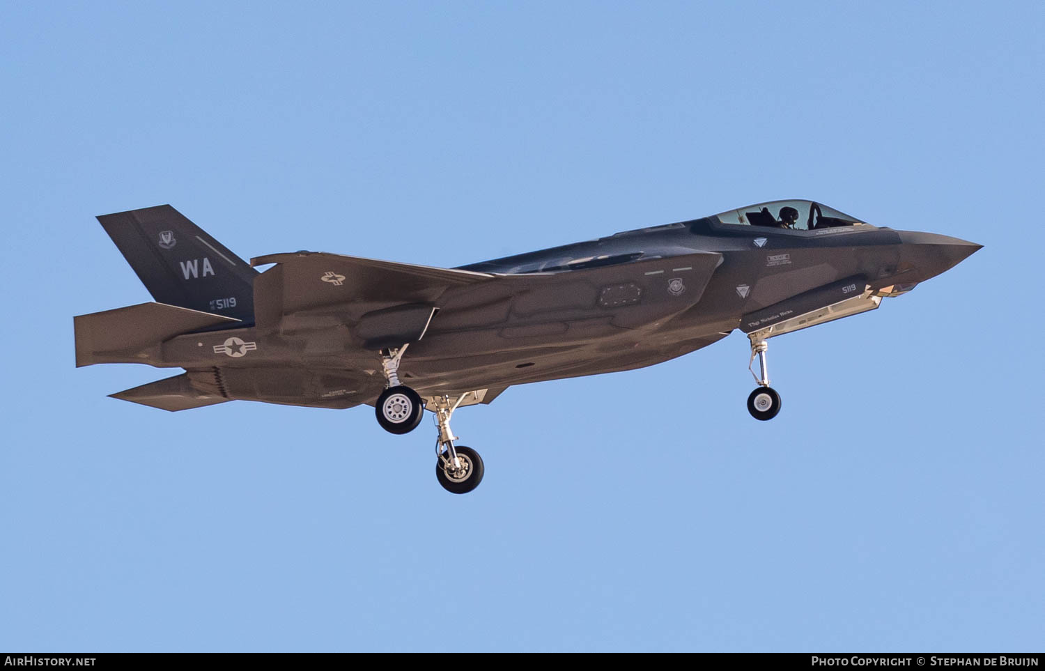 Aircraft Photo of 15-5119 | Lockheed Martin F-35A Lightning II | USA - Air Force | AirHistory.net #771926