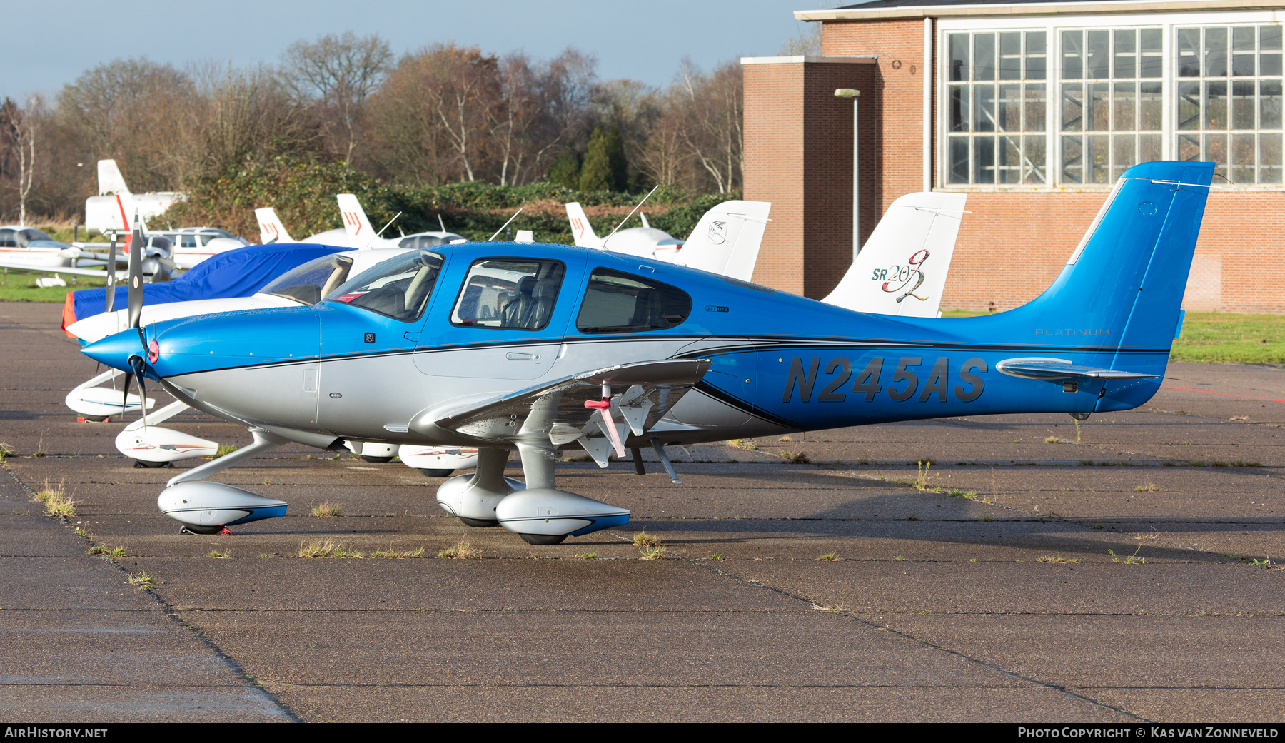 Aircraft Photo of N245AS | Cirrus SR-22T G6-GTS Platinum | AirHistory.net #771933