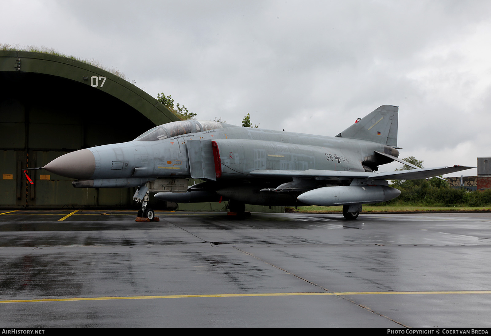 Aircraft Photo of 3848 | McDonnell Douglas F-4F Phantom II | Germany - Air Force | AirHistory.net #771935