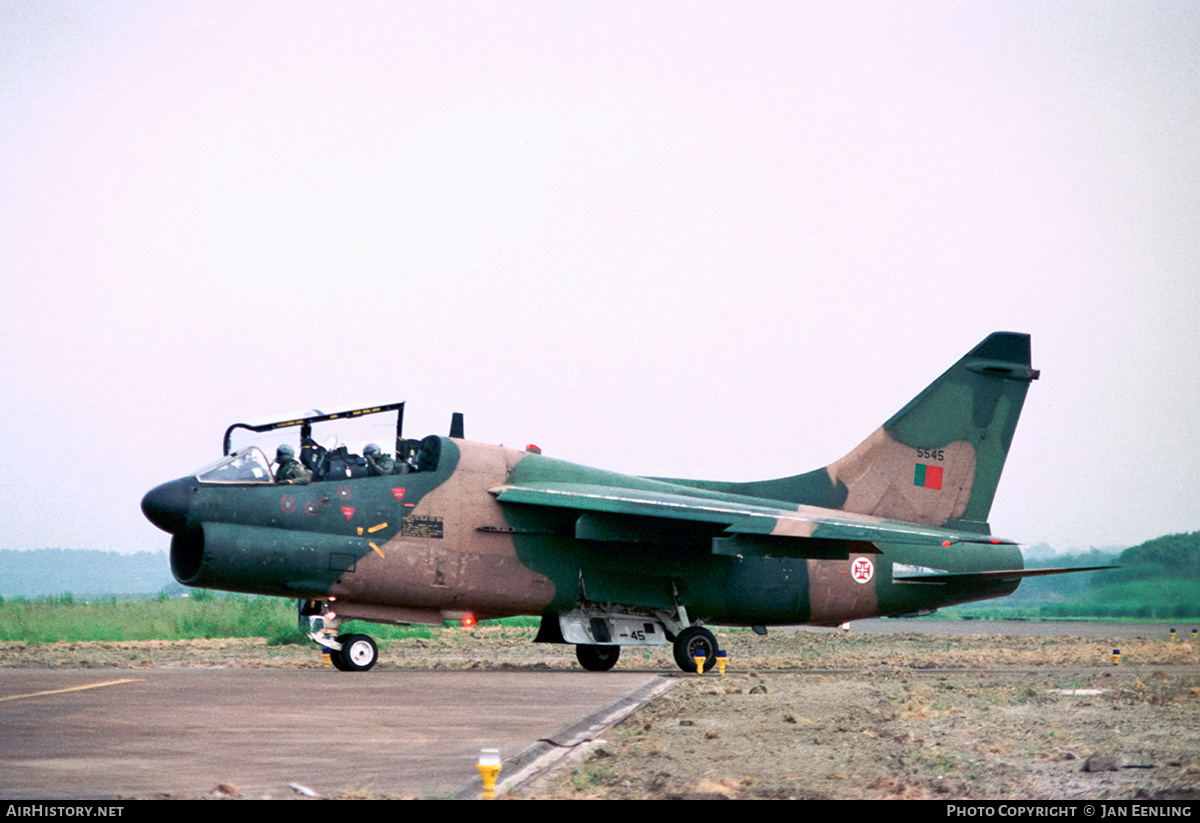 Aircraft Photo of 5545 | LTV TA-7P Corsair II | Portugal - Air Force | AirHistory.net #771937