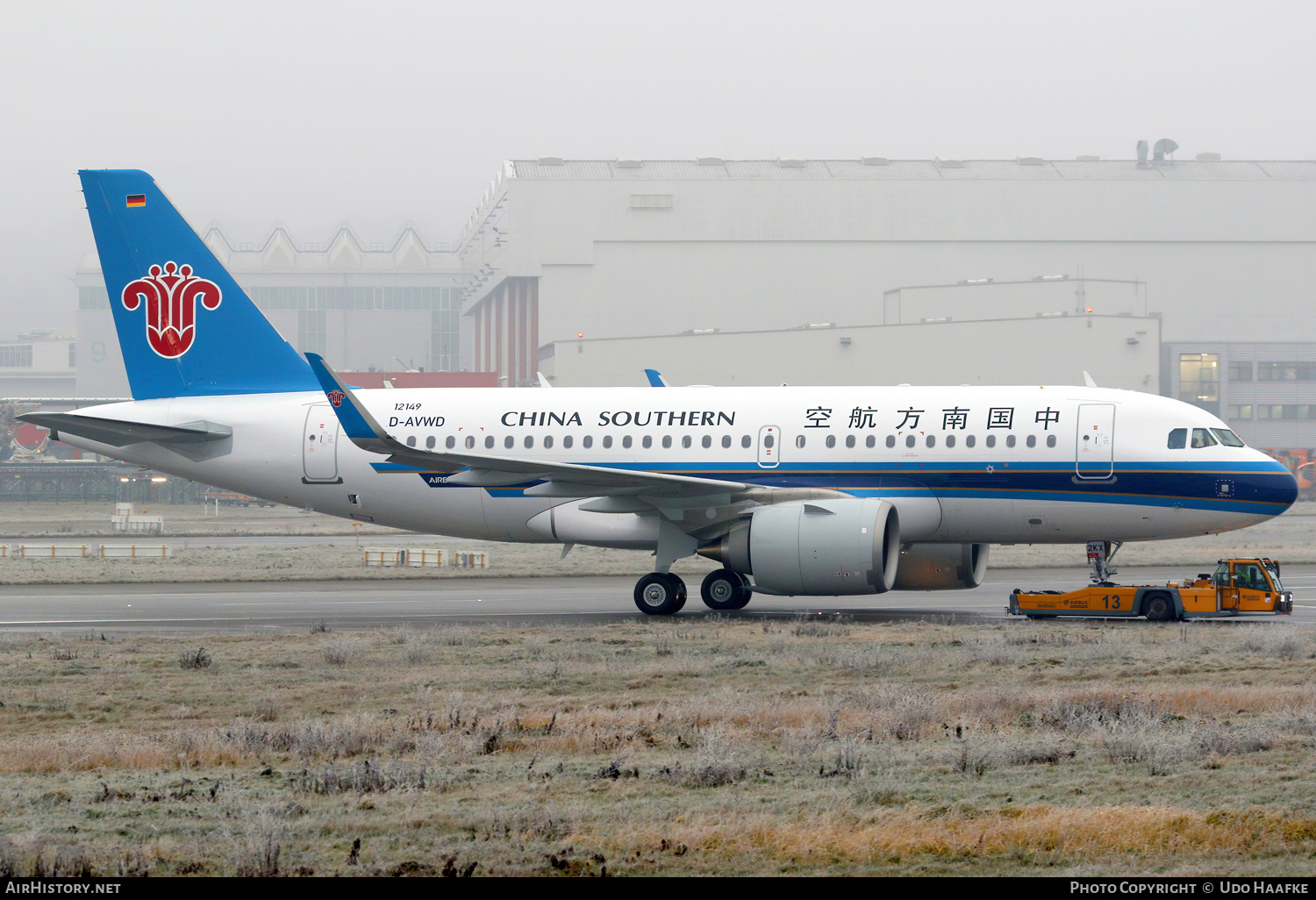 Aircraft Photo of D-AVWD / B-32KX | Airbus A319-153N | China Southern Airlines | AirHistory.net #771964