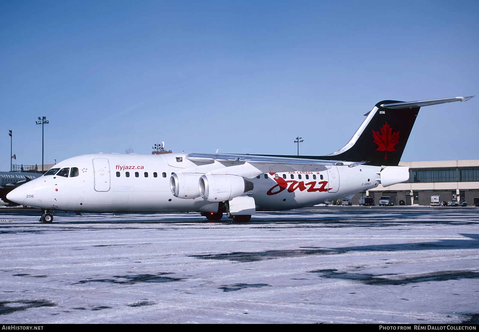 Aircraft Photo of C-GRNT | British Aerospace BAe-146-200 | Air Canada Jazz | AirHistory.net #771967