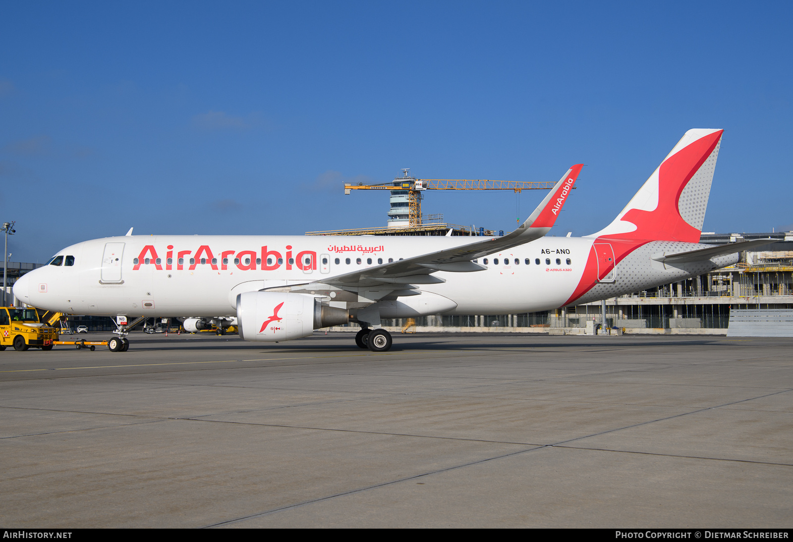 Aircraft Photo of A6-ANO | Airbus A320-214 | Air Arabia | AirHistory.net #771987
