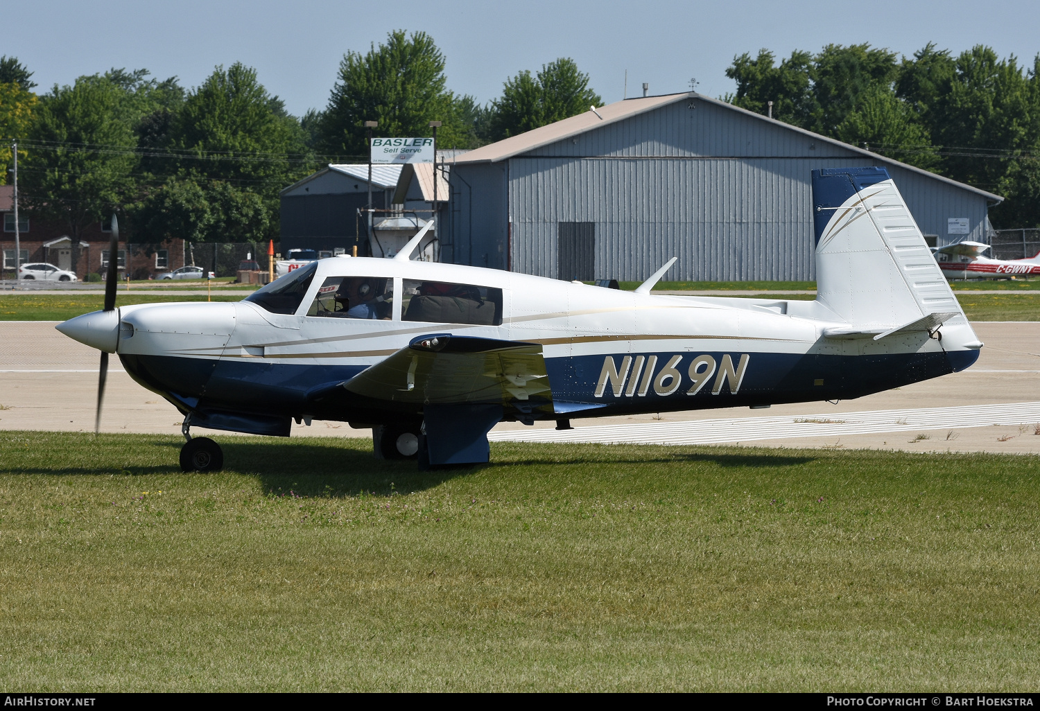Aircraft Photo of N1169N | Mooney M-20J | AirHistory.net #772000