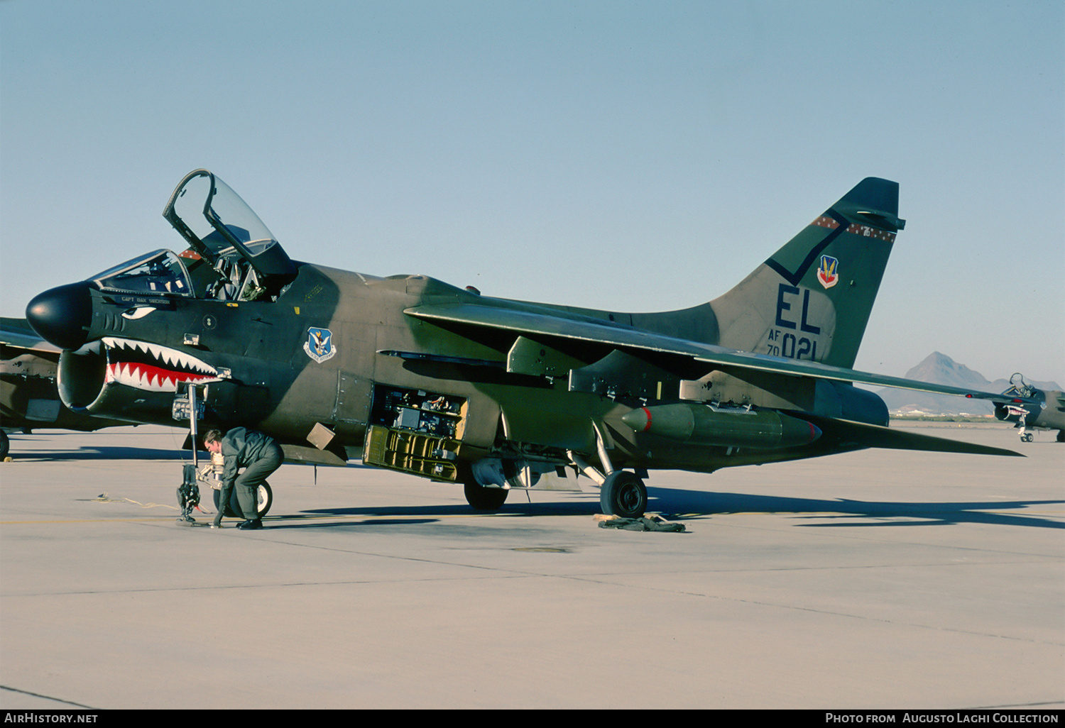 Aircraft Photo of 70-1021 / AF70-021 | LTV A-7D Corsair II | USA - Air Force | AirHistory.net #772004