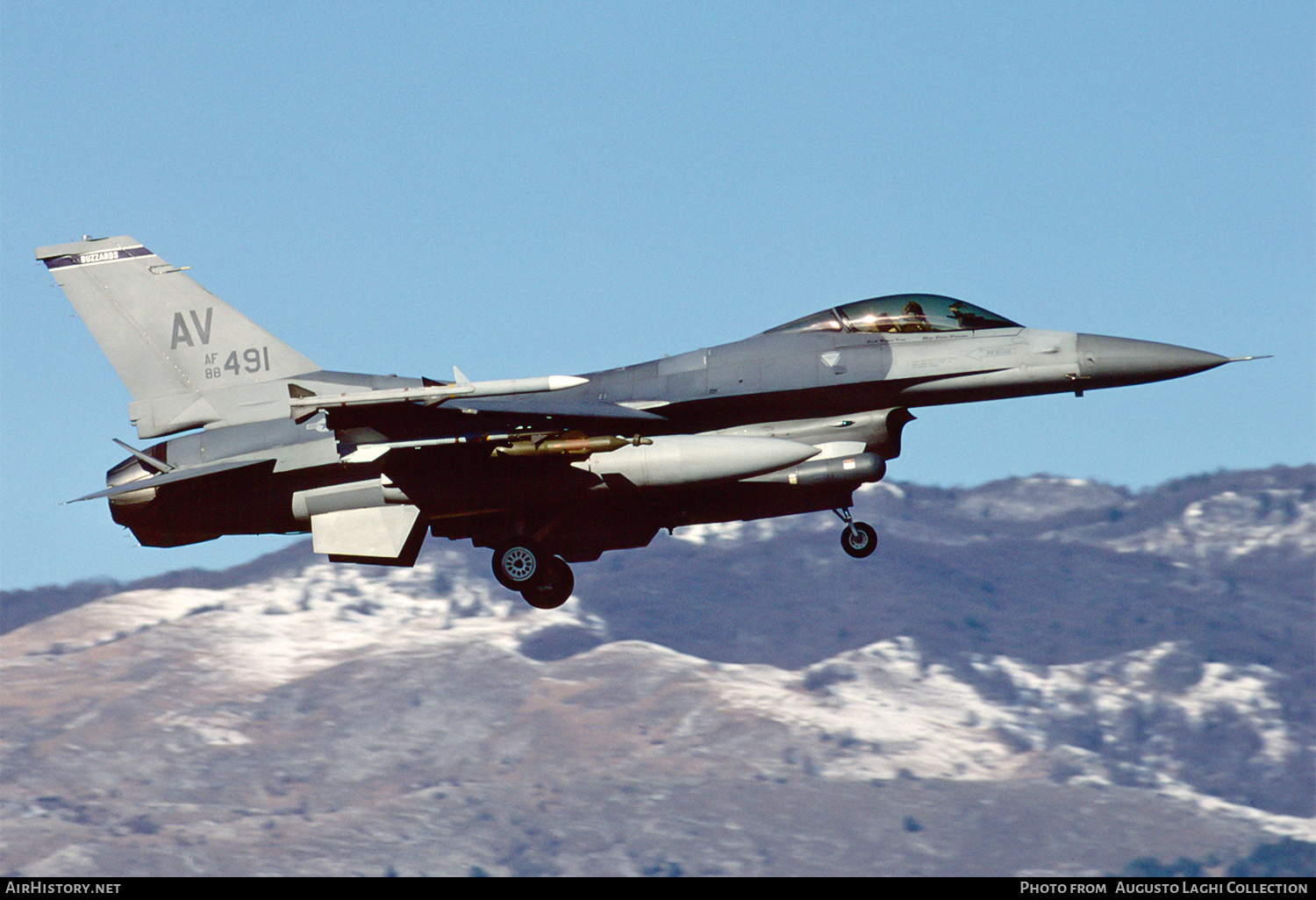Aircraft Photo of 88-0491 / AF88-491 | General Dynamics F-16C Fighting Falcon | USA - Air Force | AirHistory.net #772013
