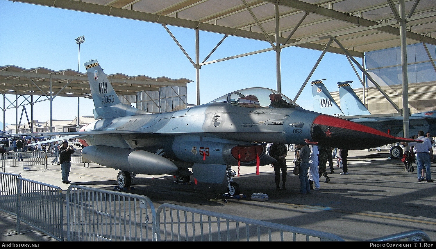 Aircraft Photo of 89-2053 / AF89-053 | General Dynamics F-16C Fighting Falcon | USA - Air Force | AirHistory.net #772024