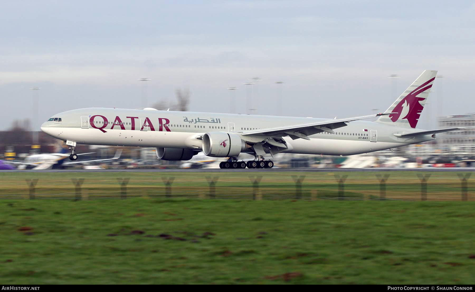 Aircraft Photo of A7-BAY | Boeing 777-3DZ/ER | Qatar Airways | AirHistory.net #772027