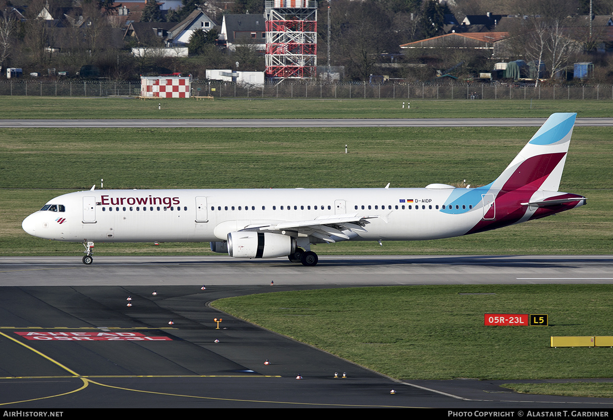 Aircraft Photo of D-AIDP | Airbus A321-231 | Eurowings | AirHistory.net #772028