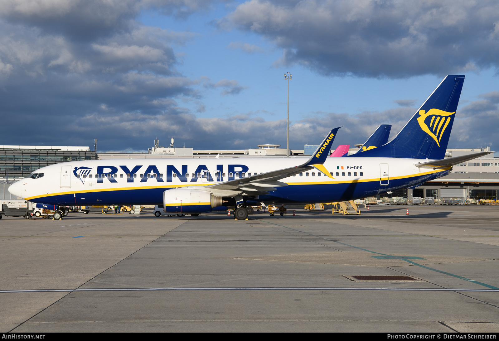 Aircraft Photo of EI-DPK | Boeing 737-8AS | Ryanair | AirHistory.net #772043