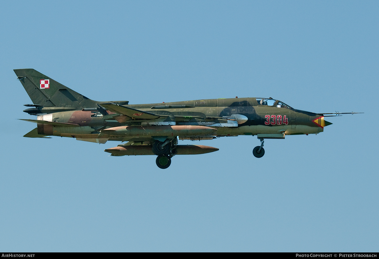 Aircraft Photo of 3304 | Sukhoi Su-22M4 | Poland - Air Force | AirHistory.net #772052