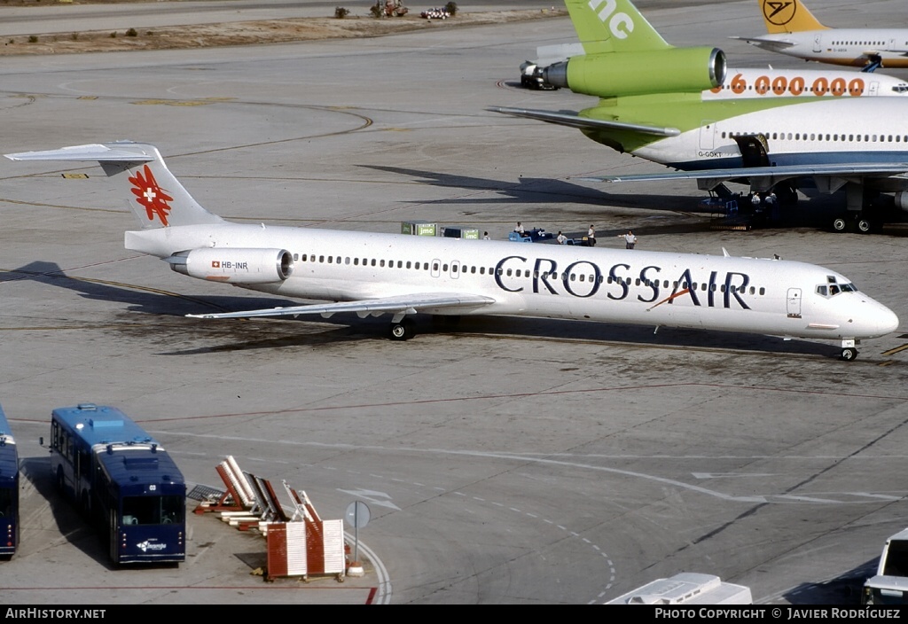 Aircraft Photo of HB-INR | McDonnell Douglas MD-82 (DC-9-82) | Crossair | AirHistory.net #772055