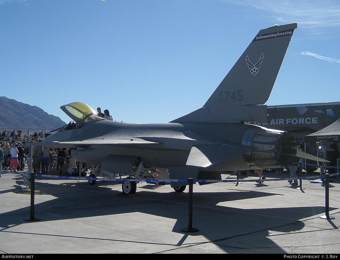 Aircraft Photo of 75-0745 / 75745 | General Dynamics F-16A Fighting Falcon | USA - Air Force | AirHistory.net #772064