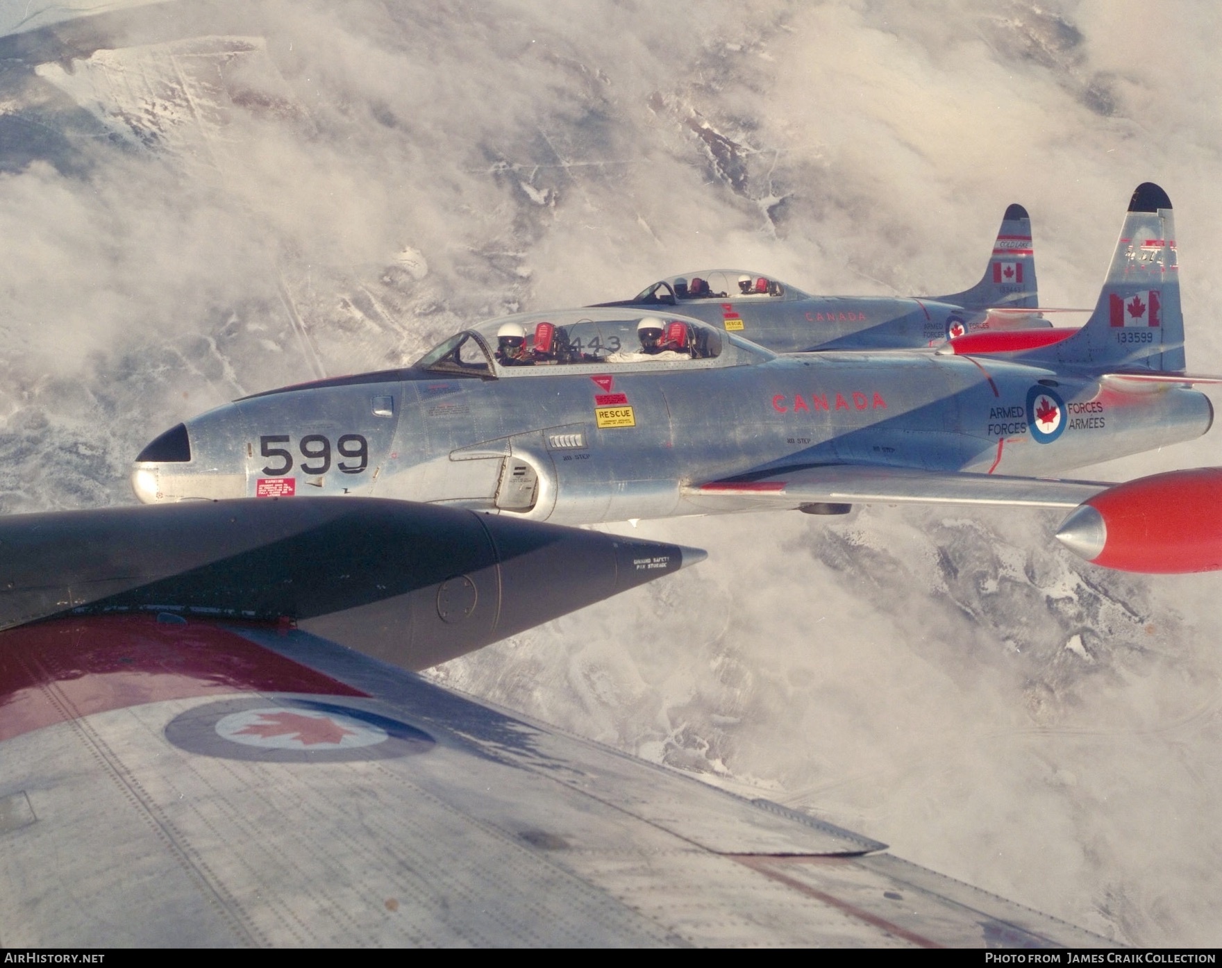 Aircraft Photo of 133599 | Canadair CT-133 Silver Star 3 | Canada - Air Force | AirHistory.net #772073