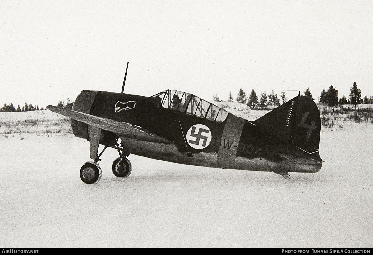 Aircraft Photo of BW-364 | Brewster B-239 Buffalo | Finland - Air Force | AirHistory.net #772082