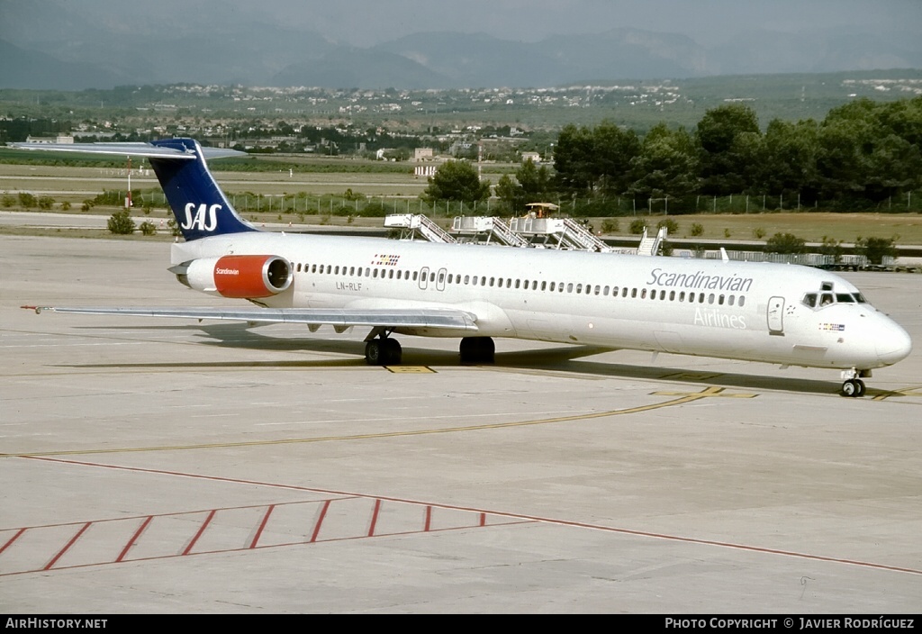 Aircraft Photo of LN-RLF | McDonnell Douglas MD-82 (DC-9-82) | Scandinavian Airlines - SAS | AirHistory.net #772107