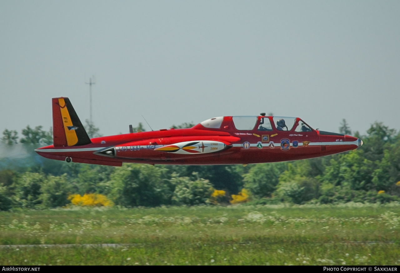 Aircraft Photo of MT48 | Fouga CM-170R Magister | Belgium - Air Force | AirHistory.net #772111