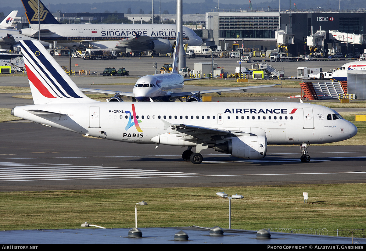 Aircraft Photo of F-GRXL | Airbus A319-111 | Air France | AirHistory.net #772127