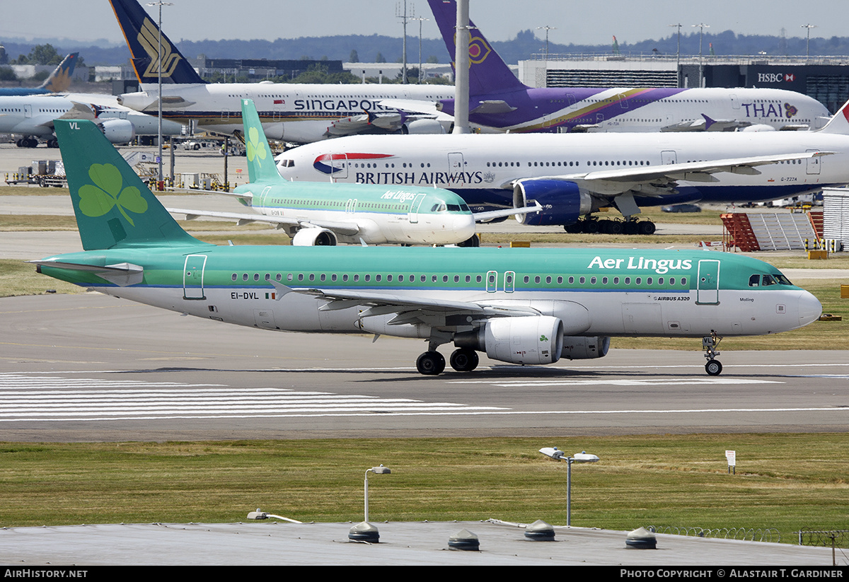 Aircraft Photo of EI-DVL | Airbus A320-214 | Aer Lingus | AirHistory.net #772152