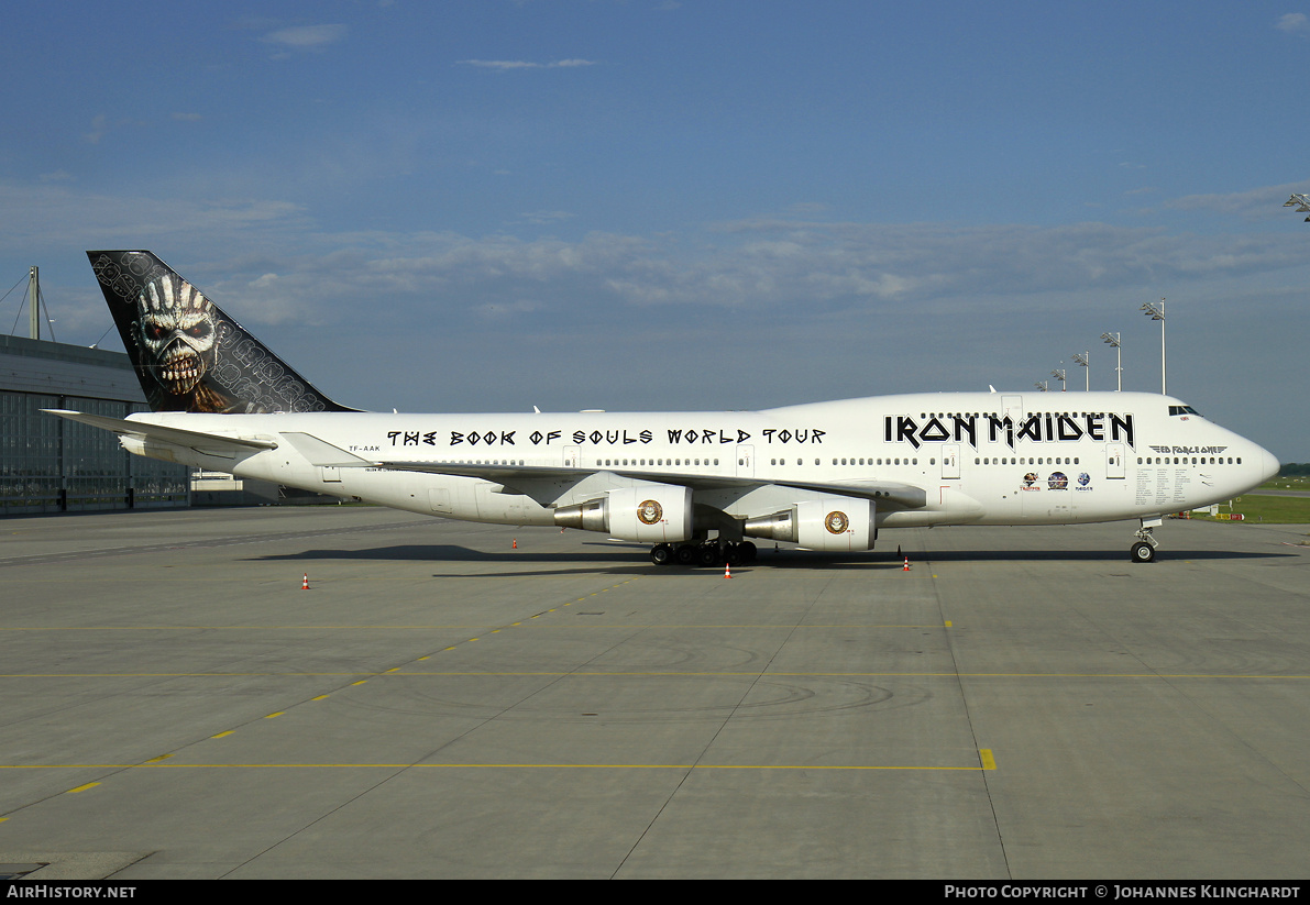 Aircraft Photo of TF-AAK | Boeing 747-428 | Iron Maiden | AirHistory.net #772157