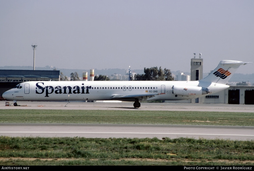 Aircraft Photo of EC-245 | McDonnell Douglas MD-83 (DC-9-83) | Spanair | AirHistory.net #772190