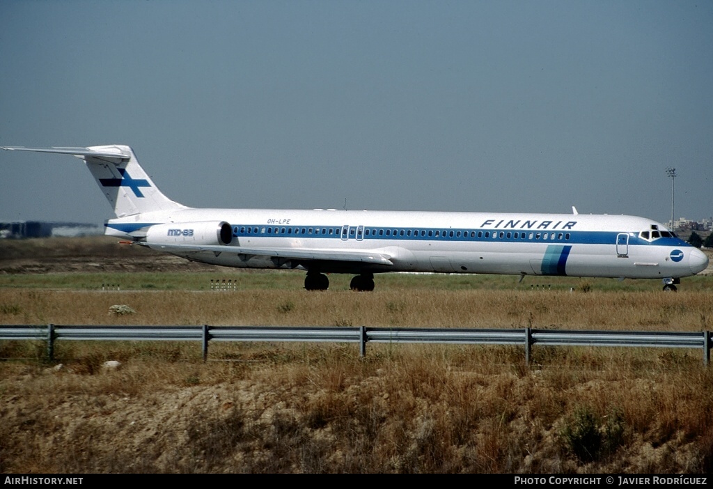 Aircraft Photo of OH-LPE | McDonnell Douglas MD-83 (DC-9-83) | Finnair | AirHistory.net #772195