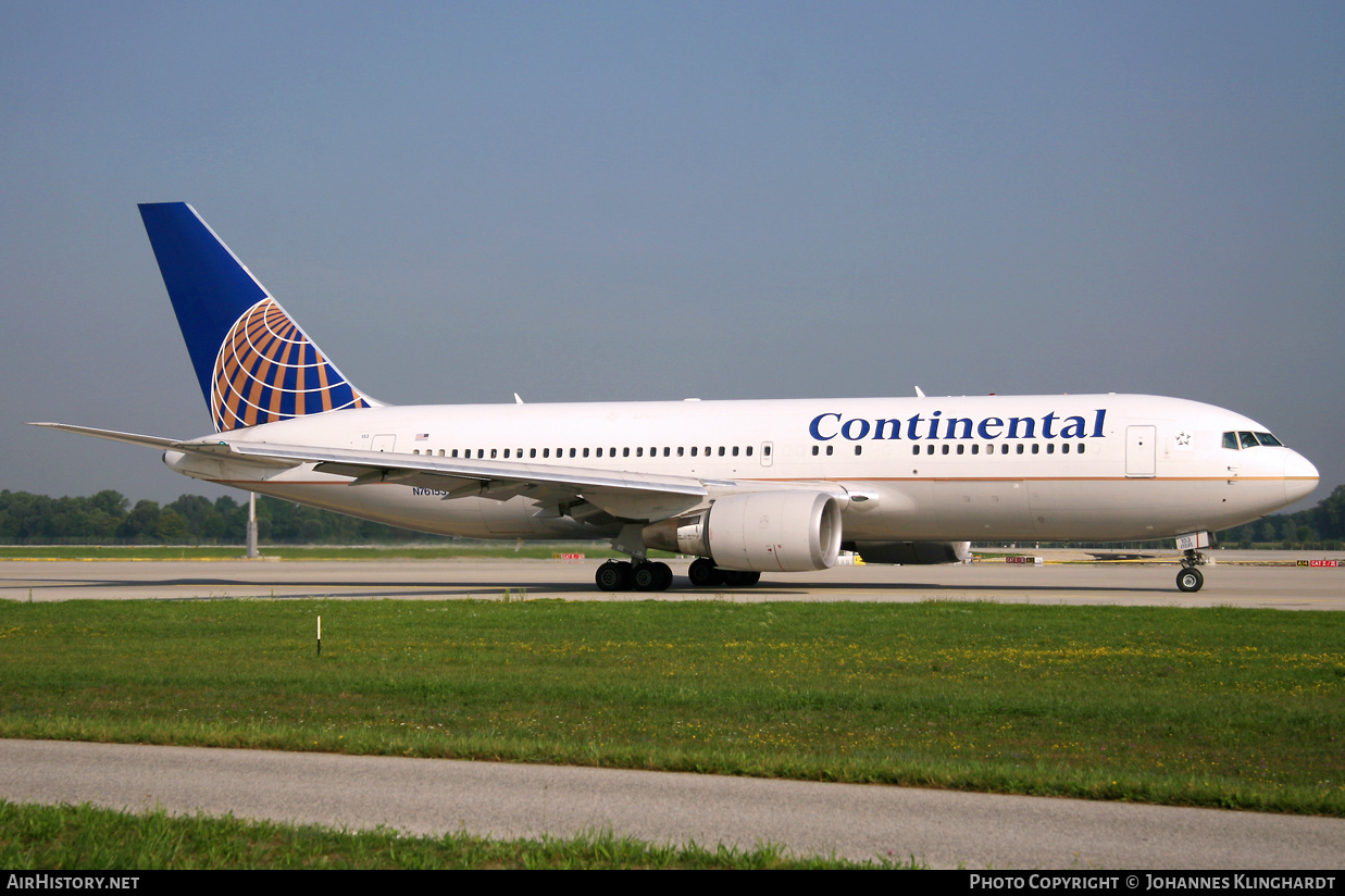 Aircraft Photo of N76153 | Boeing 767-224/ER | Continental Airlines | AirHistory.net #772198