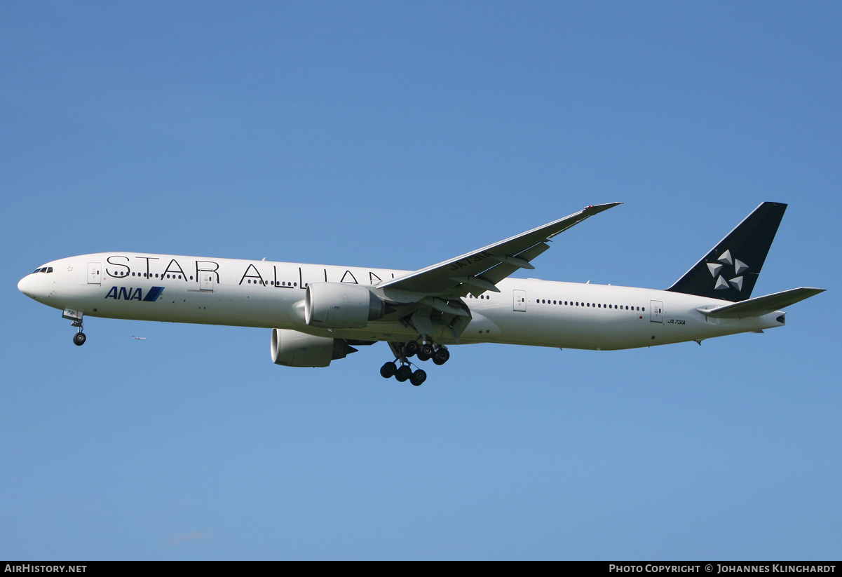 Aircraft Photo of JA731A | Boeing 777-381/ER | All Nippon Airways - ANA | AirHistory.net #772199
