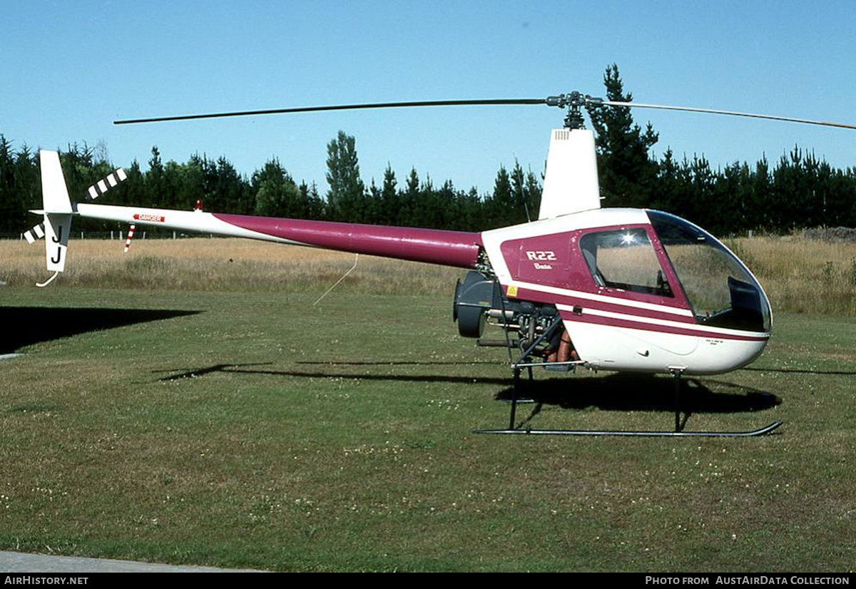 Aircraft Photo of ZK-HJJ / JJ | Robinson R-22 Beta | AirHistory.net #772225