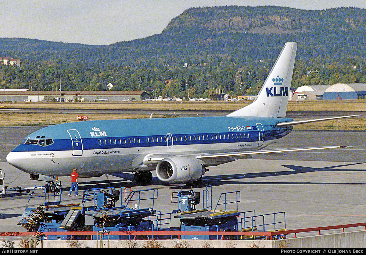 Aircraft Photo of PH-BDO | Boeing 737-306 | KLM - Royal Dutch Airlines | AirHistory.net #772229