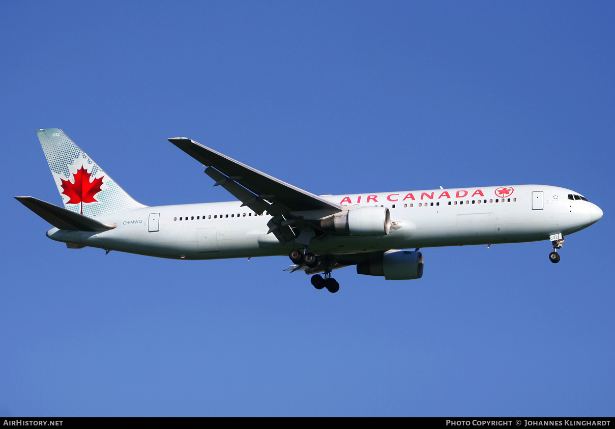Aircraft Photo of C-FMWQ | Boeing 767-333/ER | Air Canada | AirHistory.net #772240