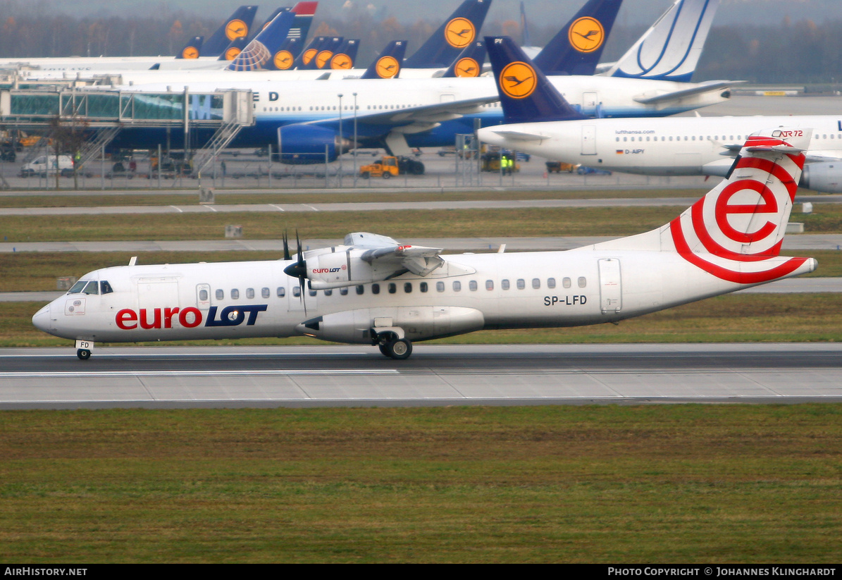 Aircraft Photo of SP-LFD | ATR ATR-72-202 | EuroLOT | AirHistory.net #772241