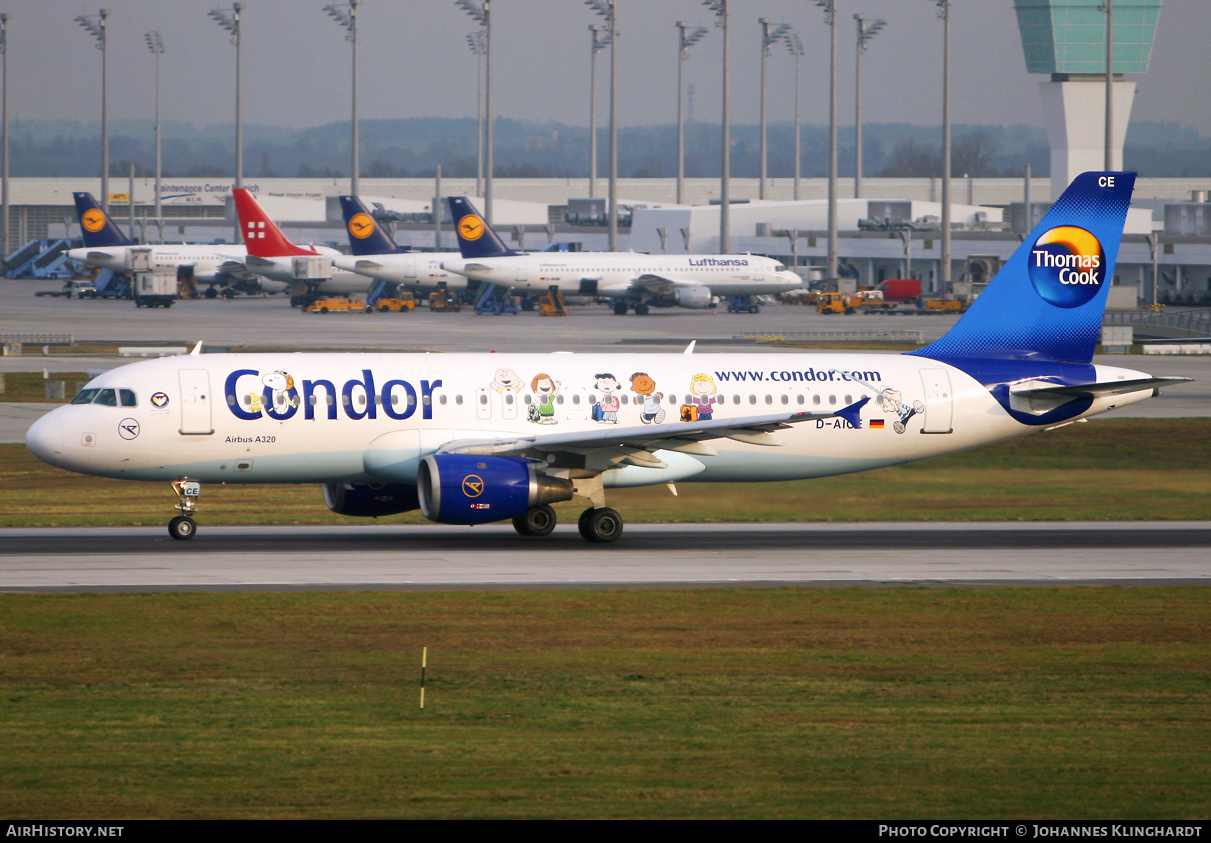 Aircraft Photo of D-AICE | Airbus A320-212 | Condor Flugdienst | AirHistory.net #772250